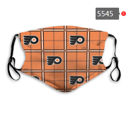 2020 NHL Philadelphia Flyers #5 Dust mask with filter->nhl dust mask->Sports Accessory